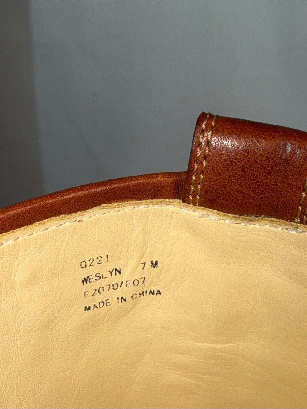 Coach Weslyn Cognac Leather Equestrian Riding Boots Size 7 - Picture 10 of 11